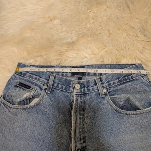 Vintage Tommy Hilfiger Tommy Jeans 90's Men Size 33 Distressed - Picture 11 of 15